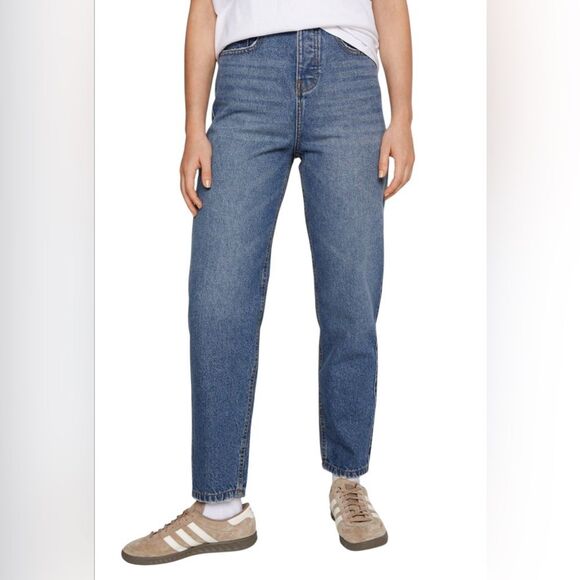 Nasty Gal Women’s High Waist Mom Jeans. US Size 10. Medium Rinse. - Picture 1 of 9